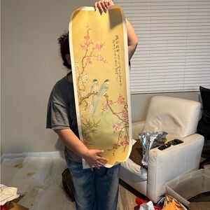 Elegant Yellow Bird Art Print